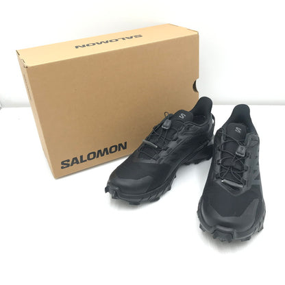 【中古美品】【レディース】 SALOMON サロモン SUPERCROSS 4 GORE-TEX W 417339 スーパークロス ４ ゴアテックス スニーカー 靴 166-251110-rt-03-tag サイズ：25cm US 8 カラー：ブラック 万代Net店