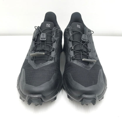 【中古美品】【レディース】 SALOMON サロモン SUPERCROSS 4 GORE-TEX W 417339 スーパークロス ４ ゴアテックス スニーカー 靴 166-251110-rt-03-tag サイズ：25cm US 8 カラー：ブラック 万代Net店