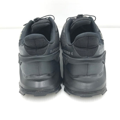 【中古美品】【レディース】 SALOMON サロモン SUPERCROSS 4 GORE-TEX W 417339 スーパークロス ４ ゴアテックス スニーカー 靴 166-251110-rt-03-tag サイズ：25cm US 8 カラー：ブラック 万代Net店
