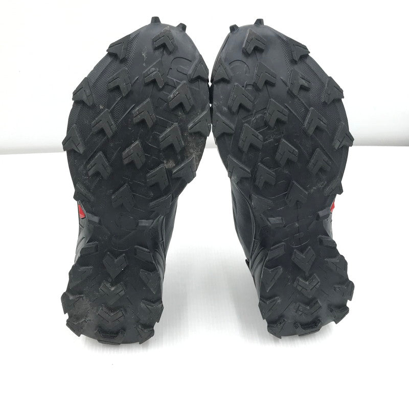 【中古美品】【レディース】 SALOMON サロモン SUPERCROSS 4 GORE-TEX W 417339 スーパークロス ４ ゴアテックス スニーカー 靴 166-251110-rt-03-tag サイズ：25cm US 8 カラー：ブラック 万代Net店