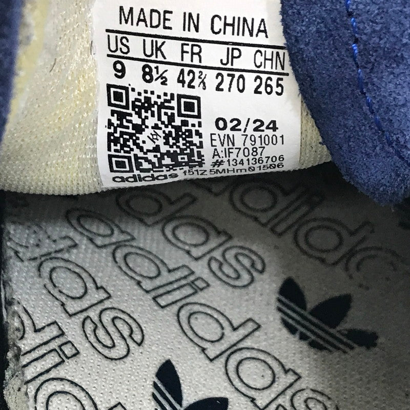 【中古品】【メンズ】 adidas アディダス HANDBALL SPEZIAL IF7087 ハンド ボール スペツィアルスニーカー 靴 161-251207-rt-09-tag サイズ：27cm US 9 カラー：ネイビー系 万代Net店