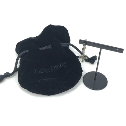 【現状渡し品】【メンズ】 Justin Davis ジャスティンデイビス CONSTANTINE CROSS PIERCE SEJ826 2 コンスタンティン クロス ピアス アクセサリー 192-251105-na-04-tag カラー：シルバー 万代Net店