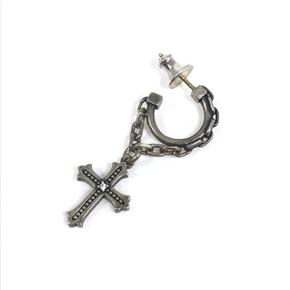 【現状渡し品】【メンズ】 Justin Davis ジャスティンデイビス CONSTANTINE CROSS PIERCE SEJ826 2 コンスタンティン クロス ピアス アクセサリー 192-251105-na-04-tag カラー：シルバー 万代Net店