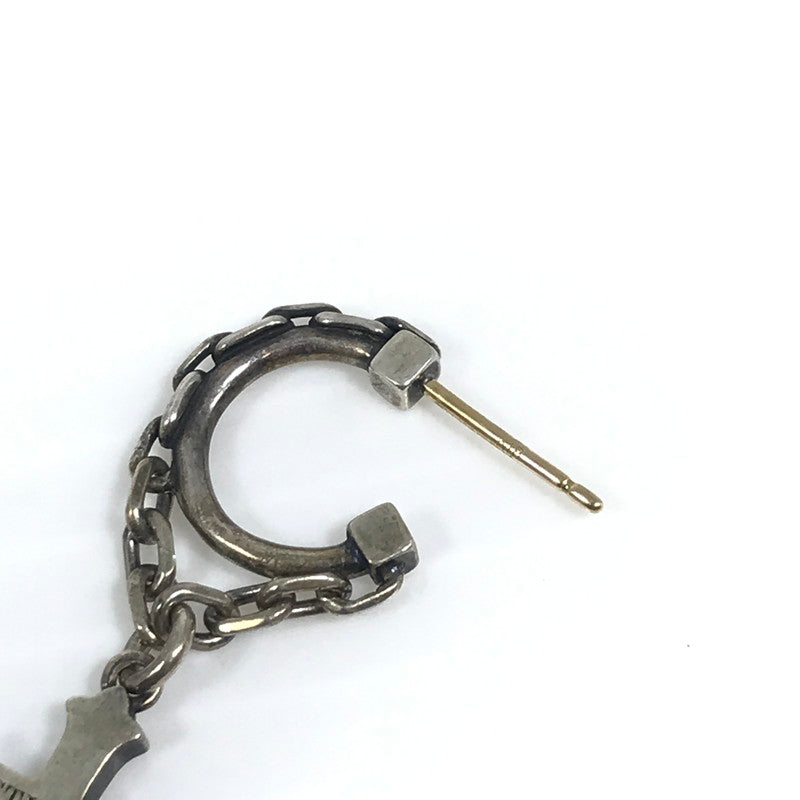 【現状渡し品】【メンズ】 Justin Davis ジャスティンデイビス CONSTANTINE CROSS PIERCE SEJ826 2 コンスタンティン クロス ピアス アクセサリー 192-251105-na-04-tag カラー：シルバー 万代Net店