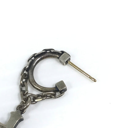 【現状渡し品】【メンズ】 Justin Davis ジャスティンデイビス CONSTANTINE CROSS PIERCE SEJ826 2 コンスタンティン クロス ピアス アクセサリー 192-251105-na-04-tag カラー：シルバー 万代Net店