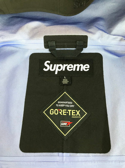 【中古品】【メンズ】 Supreme シュプリーム 24SS GORE-TEX TAPED SEAM SHELL JACKET 24春夏 ゴアテックス テープドシーム シェルジャケット ライトアウター 149-251107-rt-05-tag サイズ：L カラー：ブラック 万代Net店