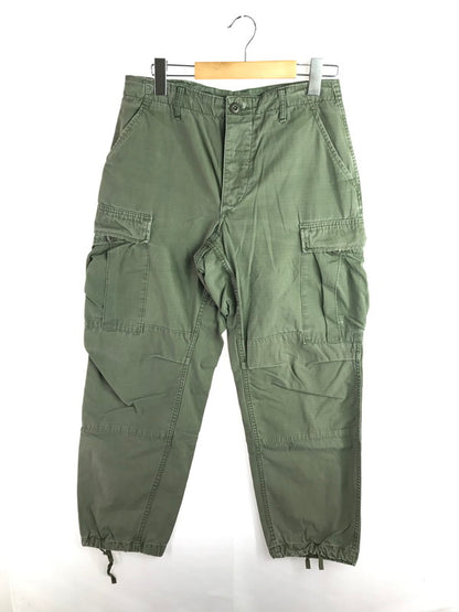 【現状渡し品】【メンズ】 U.S.ARMY アメリカ陸軍 推定60's JUNGLE FATIGUE 3rd CARGO PANTS ジャングルファティーグ 3RD カーゴパンツ　ボトムス 157-251102-rt-06-tag サイズ：SMALL-REGULAR カラー：カーキ 万代Net店