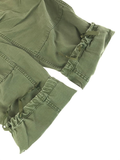 【現状渡し品】【メンズ】 U.S.ARMY アメリカ陸軍 推定60's JUNGLE FATIGUE 3rd CARGO PANTS ジャングルファティーグ 3RD カーゴパンツ　ボトムス 157-251102-rt-06-tag サイズ：SMALL-REGULAR カラー：カーキ 万代Net店