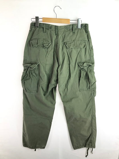 【現状渡し品】【メンズ】 U.S.ARMY アメリカ陸軍 推定60's JUNGLE FATIGUE 3rd CARGO PANTS ジャングルファティーグ 3RD カーゴパンツ　ボトムス 157-251102-rt-06-tag サイズ：SMALL-REGULAR カラー：カーキ 万代Net店