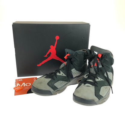 【中古品】【メンズ】 NIKE ナイキ × PARIS SAINT GERMAIN パリサンジェルマン AIR JORDAN 6 RETRO INFRARED CK1229-001 エアジョーダン6 レトロ スニーカー 靴 160-251113-rt-12-tag サイズ：28.5cm US10.5 カラー：IRON GREY/INFRARED 万代Net店