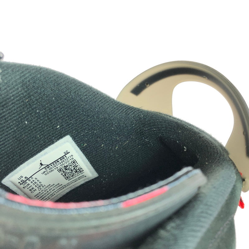 【中古品】【メンズ】 NIKE ナイキ × PARIS SAINT GERMAIN パリサンジェルマン AIR JORDAN 6 RETRO INFRARED CK1229-001 エアジョーダン6 レトロ スニーカー 靴 160-251113-rt-12-tag サイズ：28.5cm US10.5 カラー：IRON GREY/INFRARED 万代Net店