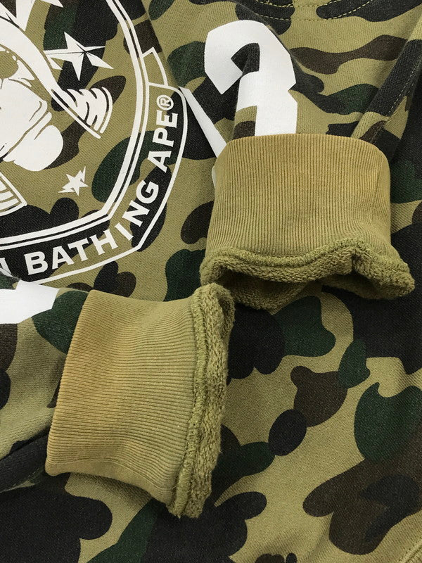 【中古品】【メンズ】 ASNKA GENERALS 1ST CAMO CREWNECK SWEAT カモ クルーネック スウェット トレーナー トップス 142-251115-rt-14-tag サイズ：L カラー：マルチカラー 万代Net店