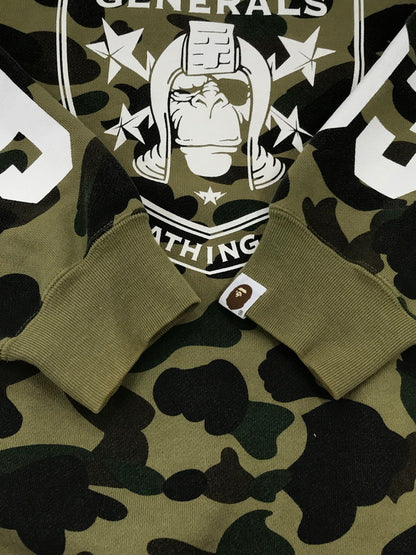 【中古品】【メンズ】 ASNKA GENERALS 1ST CAMO CREWNECK SWEAT カモ クルーネック スウェット トレーナー トップス 142-251115-rt-14-tag サイズ：L カラー：マルチカラー 万代Net店