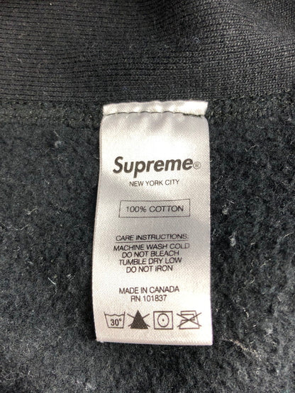 【中古品】【メンズ】 Supreme シュプリーム 16AW METALLIC ARC HOODED SWEATSHIRT メタリック アーク フーデッド スウェットシャツ パーカー トップス 149-251123-rt-16-tag サイズ：M カラー：ブラック 万代Net店