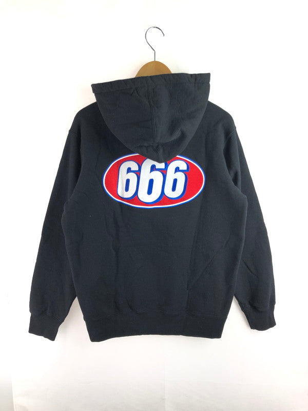 【中古品】【メンズ】 Supreme シュプリーム 17SS 666 ZIP UP HOODED SWEATSHIRT ジップアップ フーデッド スウェットシャツ パーカー トップス 149-251123-rt-20-tag サイズ：L カラー：ブラック 万代Net店