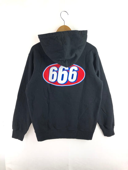 【中古品】【メンズ】 Supreme シュプリーム 17SS 666 ZIP UP HOODED SWEATSHIRT ジップアップ フーデッド スウェットシャツ パーカー トップス 149-251123-rt-20-tag サイズ：L カラー：ブラック 万代Net店