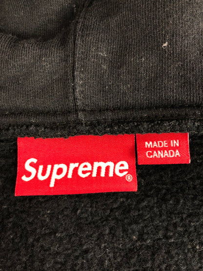 【中古品】【メンズ】 Supreme シュプリーム 17SS 666 ZIP UP HOODED SWEATSHIRT ジップアップ フーデッド スウェットシャツ パーカー トップス 149-251123-rt-20-tag サイズ：L カラー：ブラック 万代Net店
