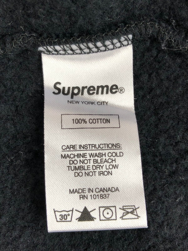 【中古品】【メンズ】 Supreme シュプリーム 17SS 666 ZIP UP HOODED SWEATSHIRT ジップアップ フーデッド スウェットシャツ パーカー トップス 149-251123-rt-20-tag サイズ：L カラー：ブラック 万代Net店