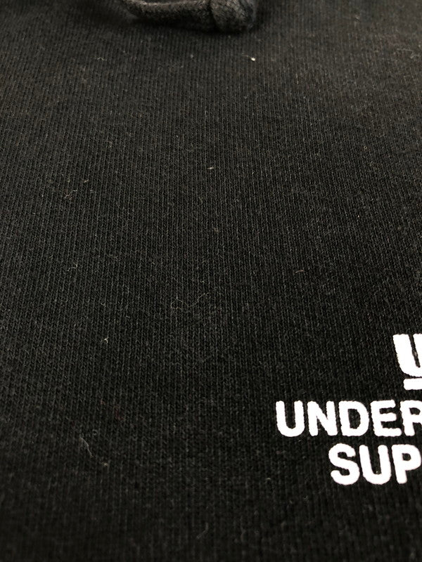 【中古品】【メンズ】 Supreme シュプリーム × UNDERCOVER アンダーカバー × PUBLIC ENEMY パブリック エネミー コラボ 18SS TERRORDOME HOODED SWEATSHIRT 149-251123-rt-17-tag サイズ：L カラー：ブラック 万代Net店
