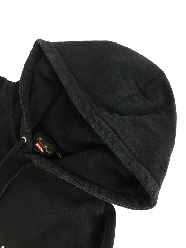 【中古品】【メンズ】 Supreme シュプリーム × UNDERCOVER アンダーカバー × PUBLIC ENEMY パブリック エネミー コラボ 18SS TERRORDOME HOODED SWEATSHIRT 149-251123-rt-17-tag サイズ：L カラー：ブラック 万代Net店