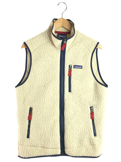 【中古品】【メンズ】 patagonia パタゴニア 19AW RETRO PILE VEST 22821 19年秋冬 レトロ パイル ベスト トップス 144-251129-rt-18-tag サイズ：M カラー：ホワイト 万代Net店