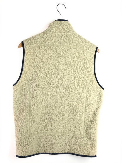 【中古品】【メンズ】 patagonia パタゴニア 19AW RETRO PILE VEST 22821 19年秋冬 レトロ パイル ベスト トップス 144-251129-rt-18-tag サイズ：M カラー：ホワイト 万代Net店