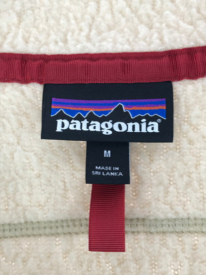 【中古品】【メンズ】 patagonia パタゴニア 19AW RETRO PILE VEST 22821 19年秋冬 レトロ パイル ベスト トップス 144-251129-rt-18-tag サイズ：M カラー：ホワイト 万代Net店