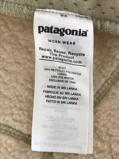 【中古品】【メンズ】 patagonia パタゴニア 19AW RETRO PILE VEST 22821 19年秋冬 レトロ パイル ベスト トップス 144-251129-rt-18-tag サイズ：M カラー：ホワイト 万代Net店