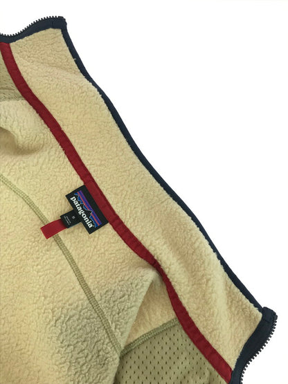 【中古品】【メンズ】 patagonia パタゴニア 19AW RETRO PILE VEST 22821 19年秋冬 レトロ パイル ベスト トップス 144-251129-rt-18-tag サイズ：M カラー：ホワイト 万代Net店