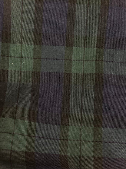 【中古品】【メンズ】 SAKURA COAT CHECK E-13100 サクラ コート チェック アウター 140-260107-rt-06-tag カラー：グリーン系 万代Net店