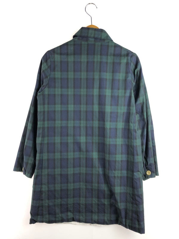 【中古品】【メンズ】 SAKURA COAT CHECK E-13100 サクラ コート チェック アウター 140-260107-rt-06-tag カラー：グリーン系 万代Net店
