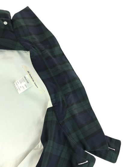 【中古品】【メンズ】 SAKURA COAT CHECK E-13100 サクラ コート チェック アウター 140-260107-rt-06-tag カラー：グリーン系 万代Net店