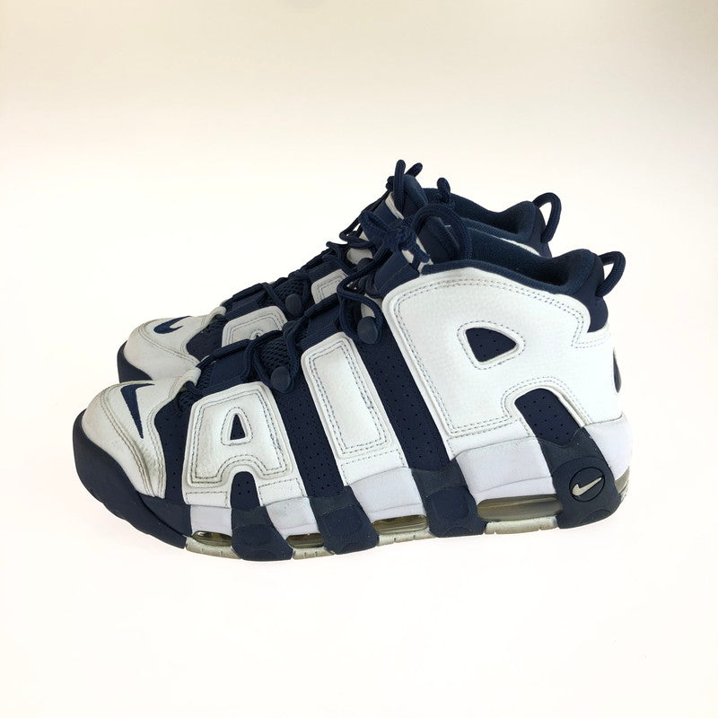 【中古品】【メンズ】 NIKE ナイキ AIR MORE UPTEMPO ’96 OLYMPIC(2024) FQ8182-100 エアモアアップテンポ '96 スニーカー 靴 160-251113-rt-13-tag サイズ：27cm US9 カラー：WHITE/MIDNIGHT NAVY 万代Net店