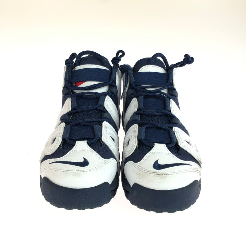 【中古品】【メンズ】 NIKE ナイキ AIR MORE UPTEMPO ’96 OLYMPIC(2024) FQ8182-100 エアモアアップテンポ '96 スニーカー 靴 160-251113-rt-13-tag サイズ：27cm US9 カラー：WHITE/MIDNIGHT NAVY 万代Net店