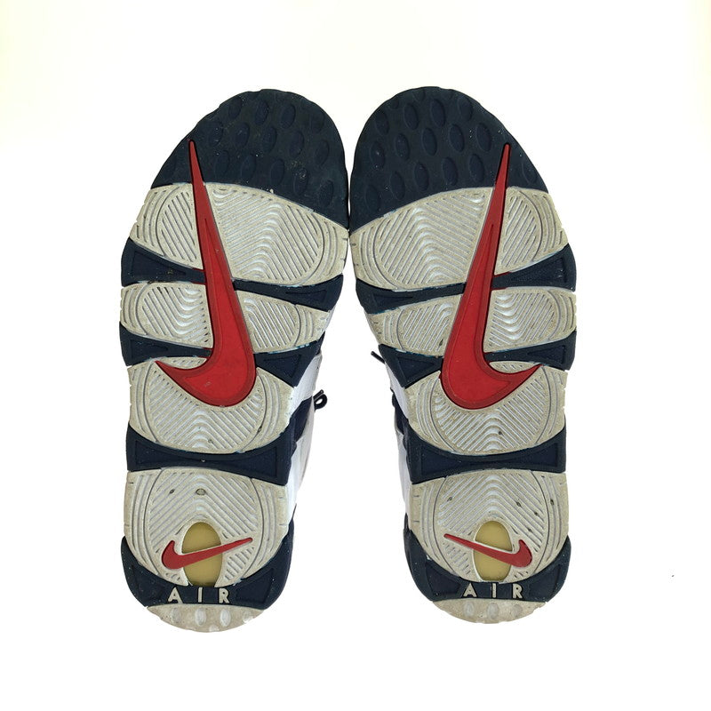 【中古品】【メンズ】 NIKE ナイキ AIR MORE UPTEMPO ’96 OLYMPIC(2024) FQ8182-100 エアモアアップテンポ '96 スニーカー 靴 160-251113-rt-13-tag サイズ：27cm US9 カラー：WHITE/MIDNIGHT NAVY 万代Net店