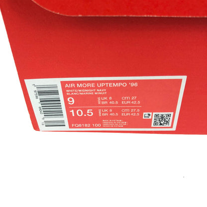 【中古品】【メンズ】 NIKE ナイキ AIR MORE UPTEMPO ’96 OLYMPIC(2024) FQ8182-100 エアモアアップテンポ '96 スニーカー 靴 160-251113-rt-13-tag サイズ：27cm US9 カラー：WHITE/MIDNIGHT NAVY 万代Net店