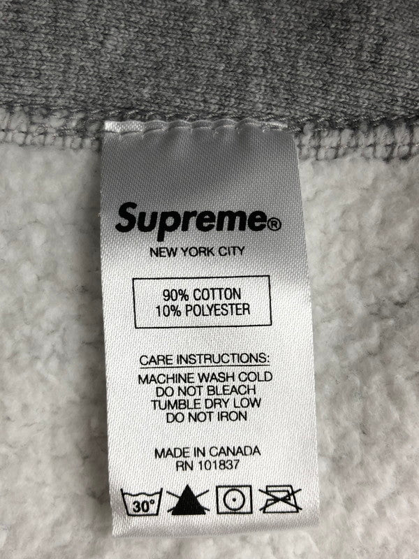 【中古品】【メンズ】 Supreme シュプリーム 20AW CROSS BOX LOGO HOODED SWEATSHIRT HEATHER GREY クロス ボックス ロゴ フーデッド スウェットシャツ パーカー トップス 149-251123-rt-12-tag サイズ：L カラー：グレー 万代Net店