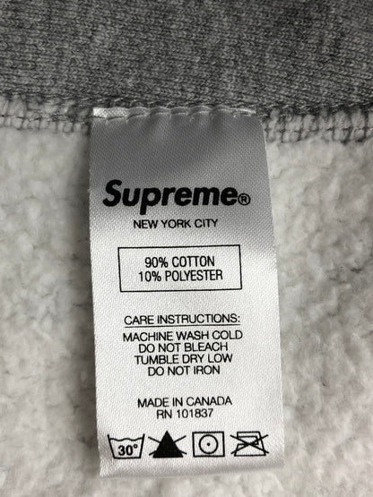 【中古品】【メンズ】 Supreme シュプリーム 20AW CROSS BOX LOGO HOODED SWEATSHIRT HEATHER GREY クロス ボックス ロゴ フーデッド スウェットシャツ パーカー トップス 149-251123-rt-12-tag サイズ：L カラー：グレー 万代Net店