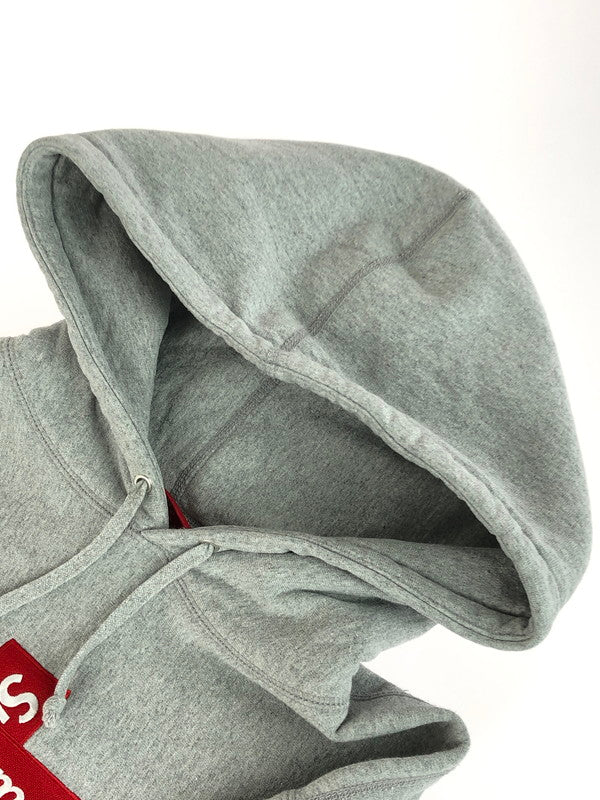 【中古品】【メンズ】 Supreme シュプリーム 20AW CROSS BOX LOGO HOODED SWEATSHIRT HEATHER GREY クロス ボックス ロゴ フーデッド スウェットシャツ パーカー トップス 149-251123-rt-12-tag サイズ：L カラー：グレー 万代Net店