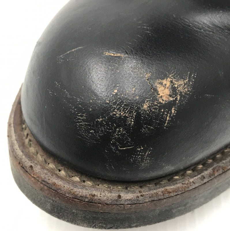 【中古品】【メンズ】 RED WING レッドウィング ENGINEER BOOTS 9268 茶芯 スチールトゥ エンジニアブーツ 靴 164-251112-rt-02-tag サイズ：9D カラー：ブラック 万代Net店