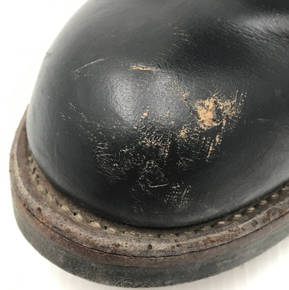 【中古品】【メンズ】 RED WING レッドウィング ENGINEER BOOTS 9268 茶芯 スチールトゥ エンジニアブーツ 靴 164-251112-rt-02-tag サイズ：9D カラー：ブラック 万代Net店