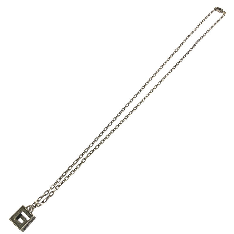 【現状渡し品】【メンズ】 GUCCI グッチ SQUARE G NECKLACE 552768 スクエアG ネックレス アクセサリー 182-251112-na-01-tag カラー：シルバー 万代Net店