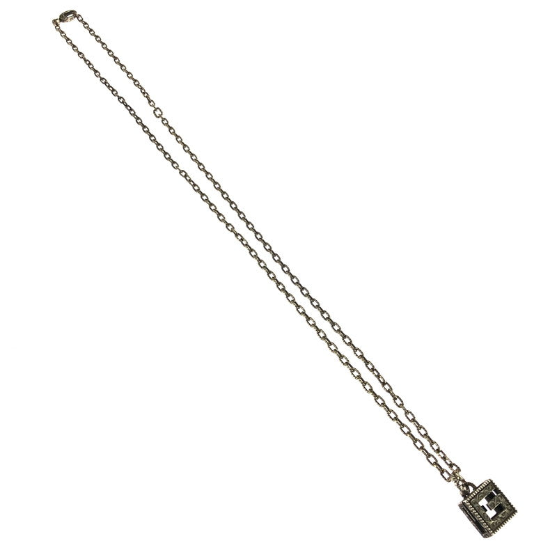 【現状渡し品】【メンズ】 GUCCI グッチ SQUARE G NECKLACE 552768 スクエアG ネックレス アクセサリー 182-251112-na-01-tag カラー：シルバー 万代Net店