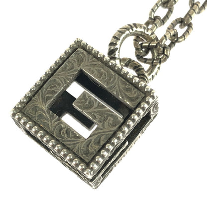 【現状渡し品】【メンズ】 GUCCI グッチ SQUARE G NECKLACE 552768 スクエアG ネックレス アクセサリー 182-251112-na-01-tag カラー：シルバー 万代Net店