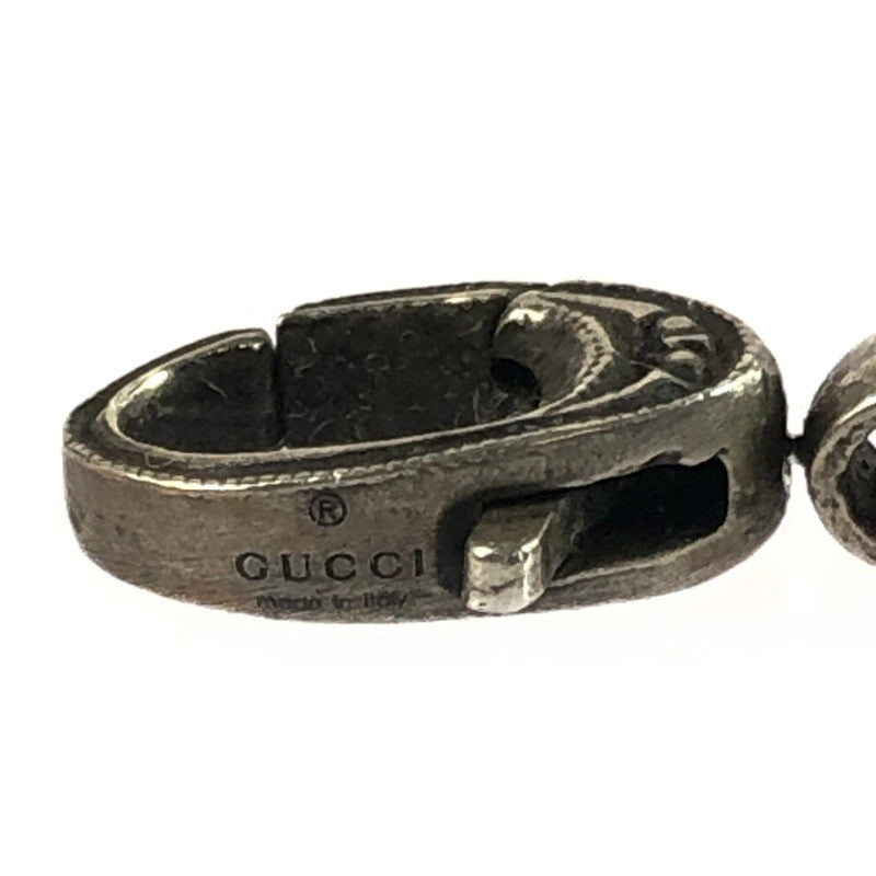 【現状渡し品】【メンズ】 GUCCI グッチ SQUARE G NECKLACE 552768 スクエアG ネックレス アクセサリー 182-251112-na-01-tag カラー：シルバー 万代Net店