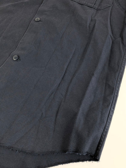 【中古品】【メンズ】 UNDERCOVER アンダーカバー SCAB復刻 16SS BACK SATIN 3/4 SLEEVE SHIRT UCQ4402-2 バック サテン シャツ 半袖シャツ 140-251112-na-11-tag サイズ：2 カラー：ネイビー 万代Net店