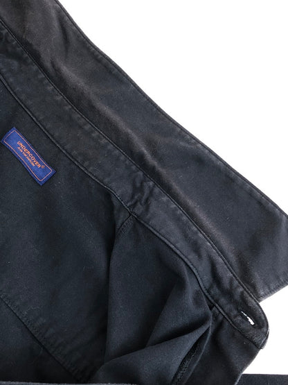 【中古品】【メンズ】 UNDERCOVER アンダーカバー SCAB復刻 16SS BACK SATIN 3/4 SLEEVE SHIRT UCQ4402-2 バック サテン シャツ 半袖シャツ 140-251112-na-11-tag サイズ：2 カラー：ネイビー 万代Net店