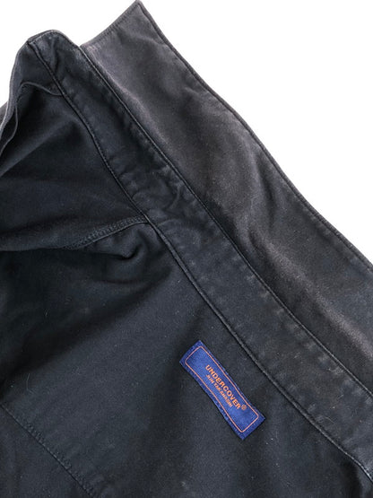 【中古品】【メンズ】 UNDERCOVER アンダーカバー SCAB復刻 16SS BACK SATIN 3/4 SLEEVE SHIRT UCQ4402-2 バック サテン シャツ 半袖シャツ 140-251112-na-11-tag サイズ：2 カラー：ネイビー 万代Net店
