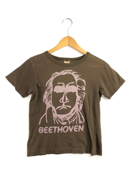 【現状渡し品】【メンズ】 SHANTII シャンティ BEETHOVEN TEE ベートヴェン Tシャツ 半袖Tシャツ トップス 140-260605-rt-05-tagh サイズ：不明 下記参照 カラー：ブラウン 万代Net店
