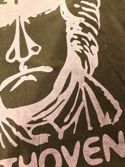 【現状渡し品】【メンズ】 SHANTII シャンティ BEETHOVEN TEE ベートヴェン Tシャツ 半袖Tシャツ トップス 140-260605-rt-05-tagh サイズ：不明 下記参照 カラー：ブラウン 万代Net店